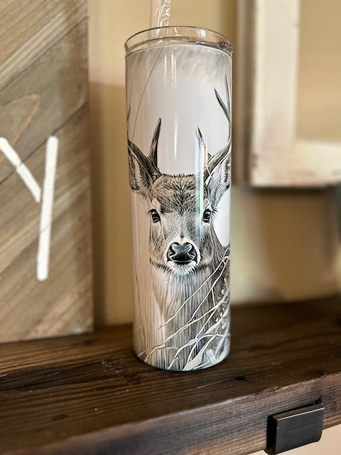 Deer 20 oz tumbler