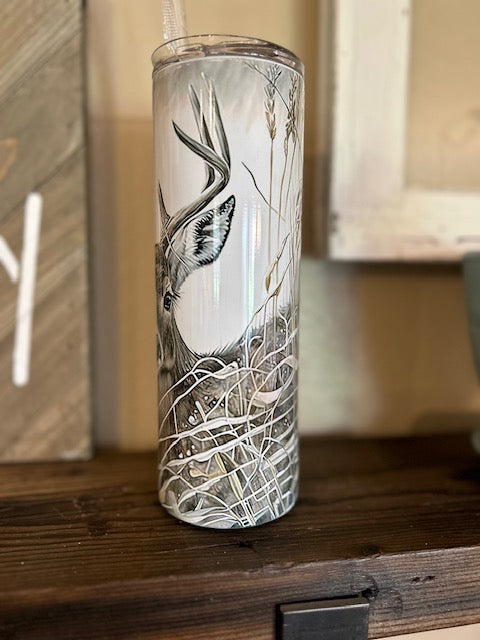 Deer 20 oz tumbler