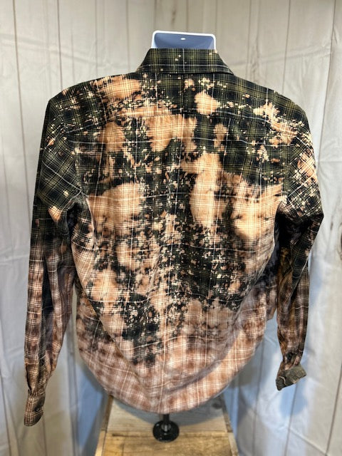 Green Bleached Flannel Medium