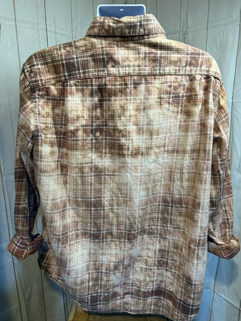 Tan Bleached flannel-XXL