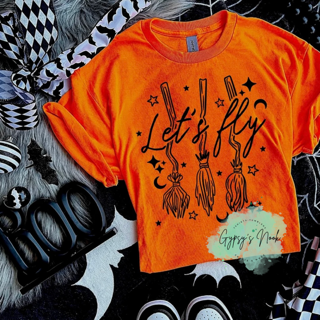 Let's Fly-witches' brooms